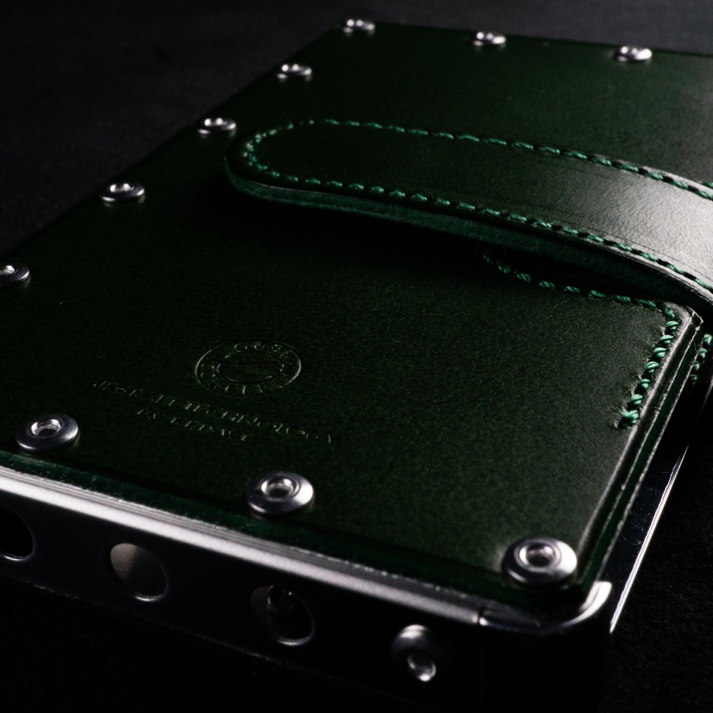 【エアロコンセプト】Emijah(名刺入れ） Standard Green