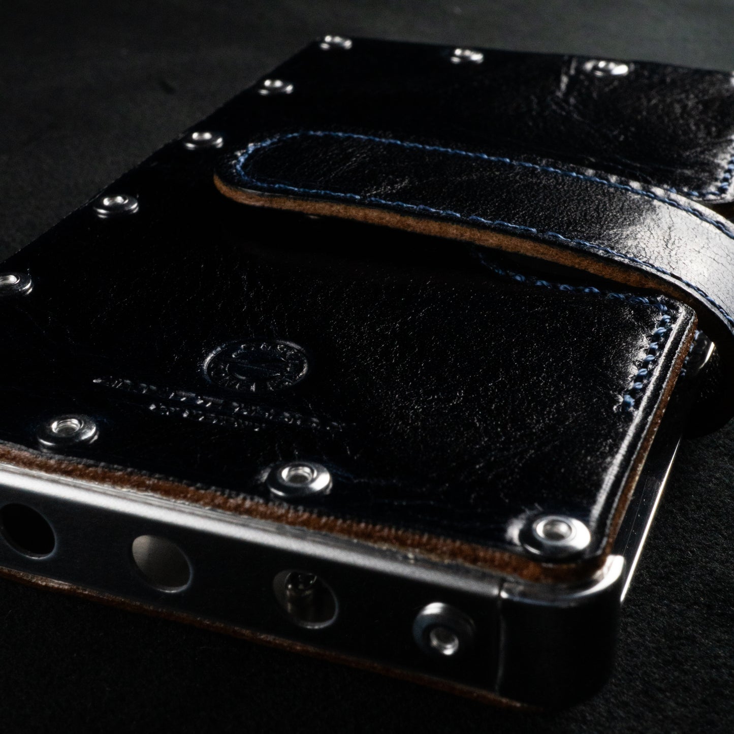 【エアロコンセプト】Emijah(名刺入れ）CORFU Navy[Limited model]