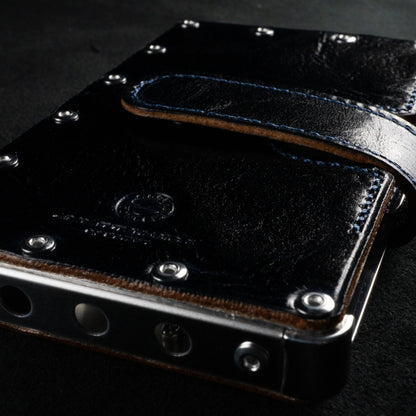 【エアロコンセプト】Emijah(名刺入れ）CORFU Navy[Limited model]