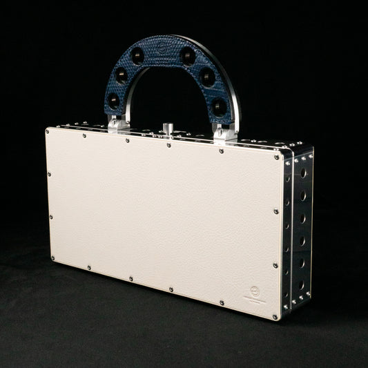 【エアロコンセプト】Vanity Inner Case  White & Lizard Blue